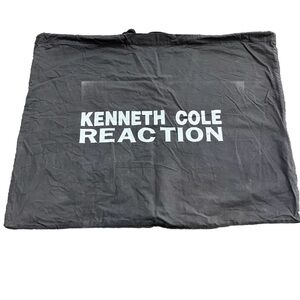 KENNETH COLE REACTION Dust Bag 21.5” X 17” Black Drawstring Dustbag Cover